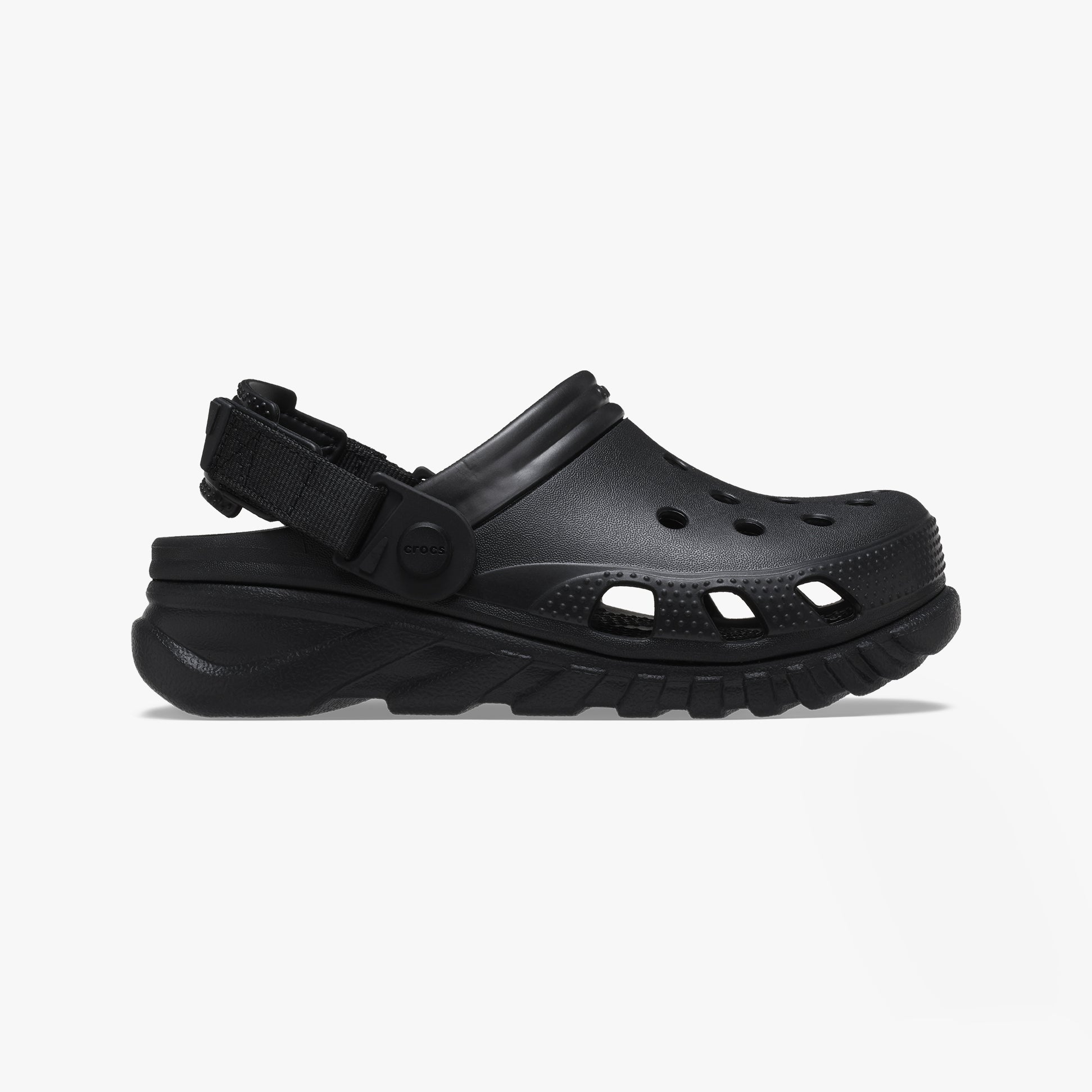 Crocs 208776-001 DUET MAX II Unisex Clogs Black