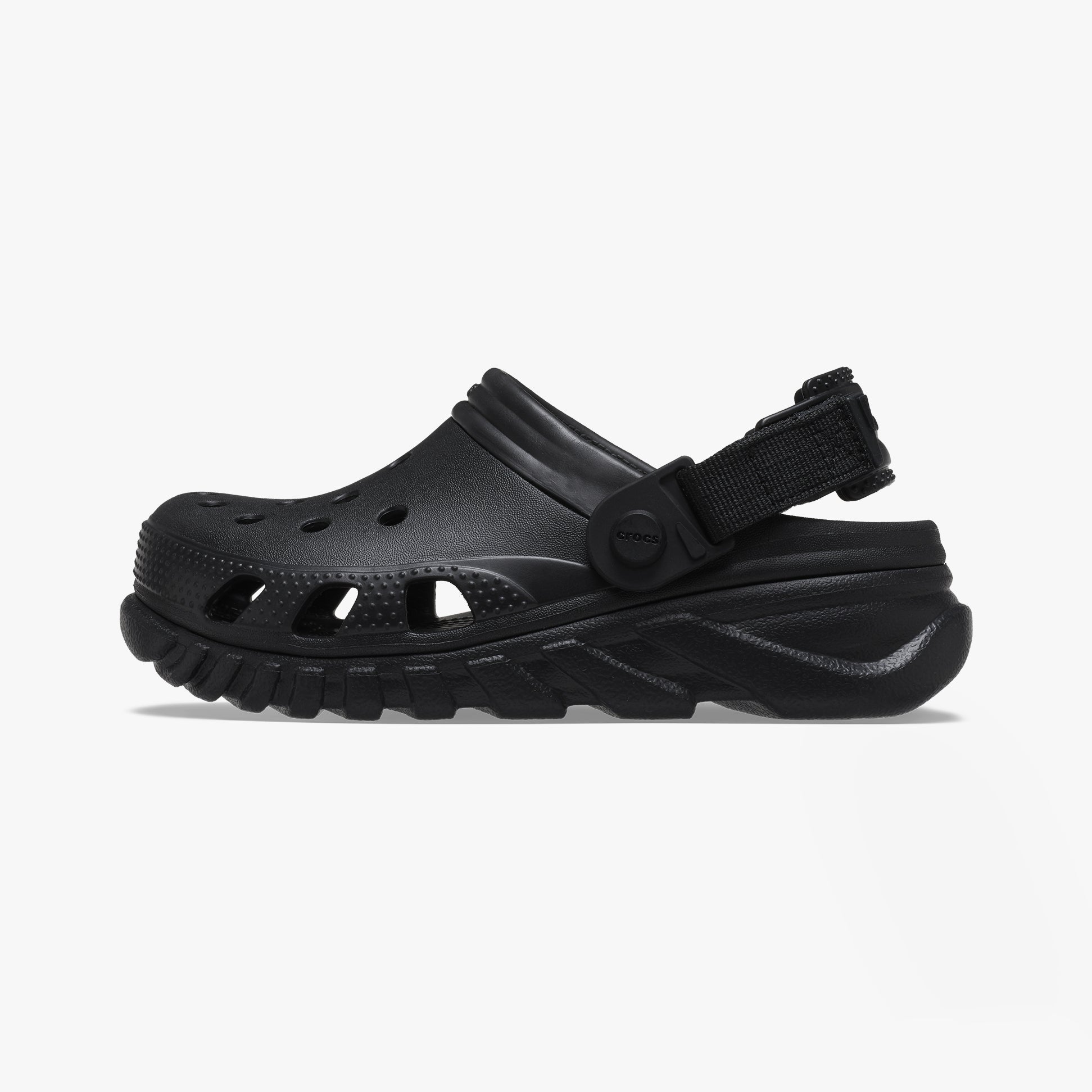 Crocs 208776-001 DUET MAX II Unisex Clogs Black