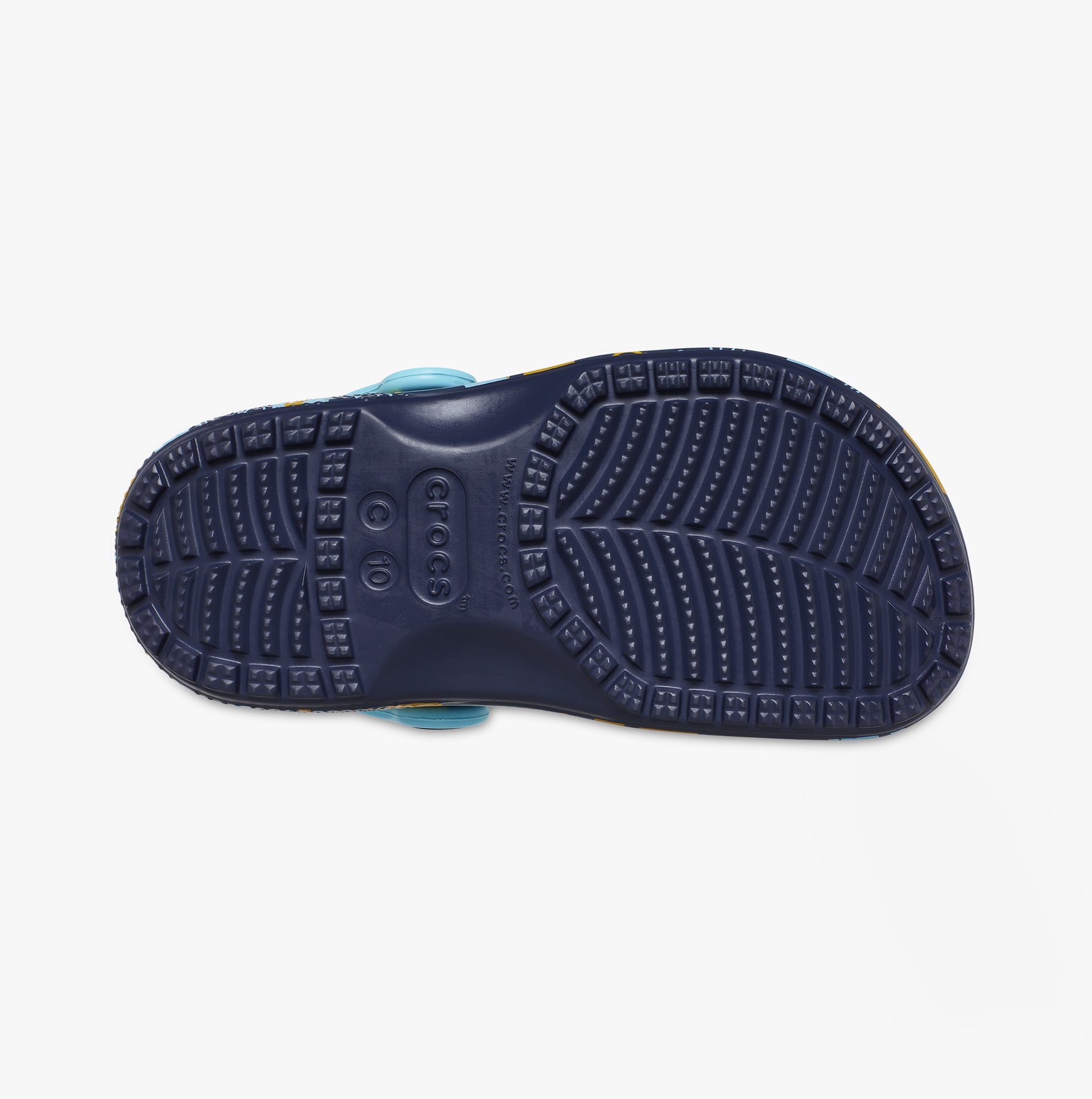 Crocs 209039-4HQ CLASSIC ISLAND ESCAPE Toddler Clogs Navy/Multi