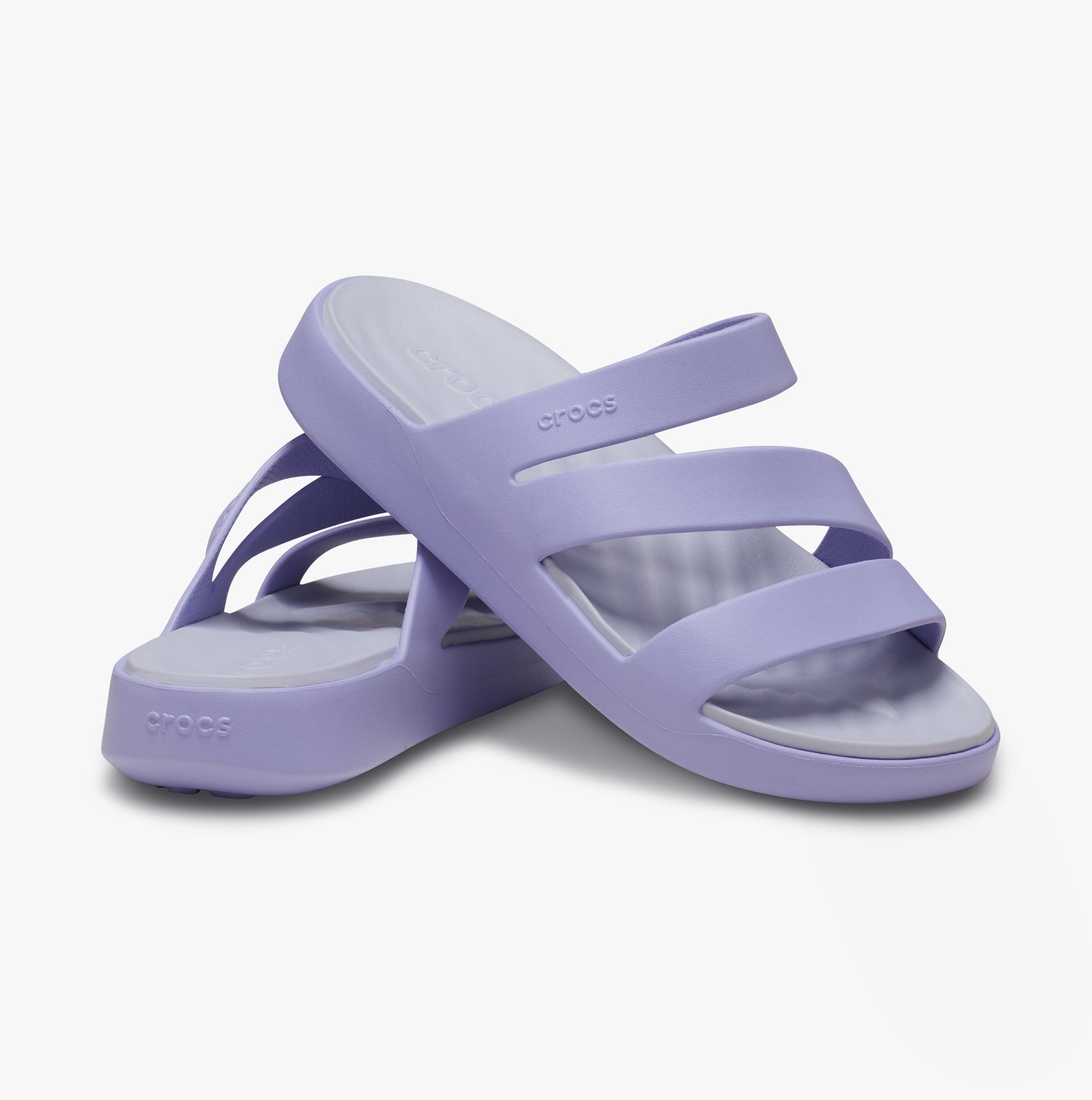 Crocs 209587-5BN GETAWAY STRAPPY Womens Sandals Mystic Purple