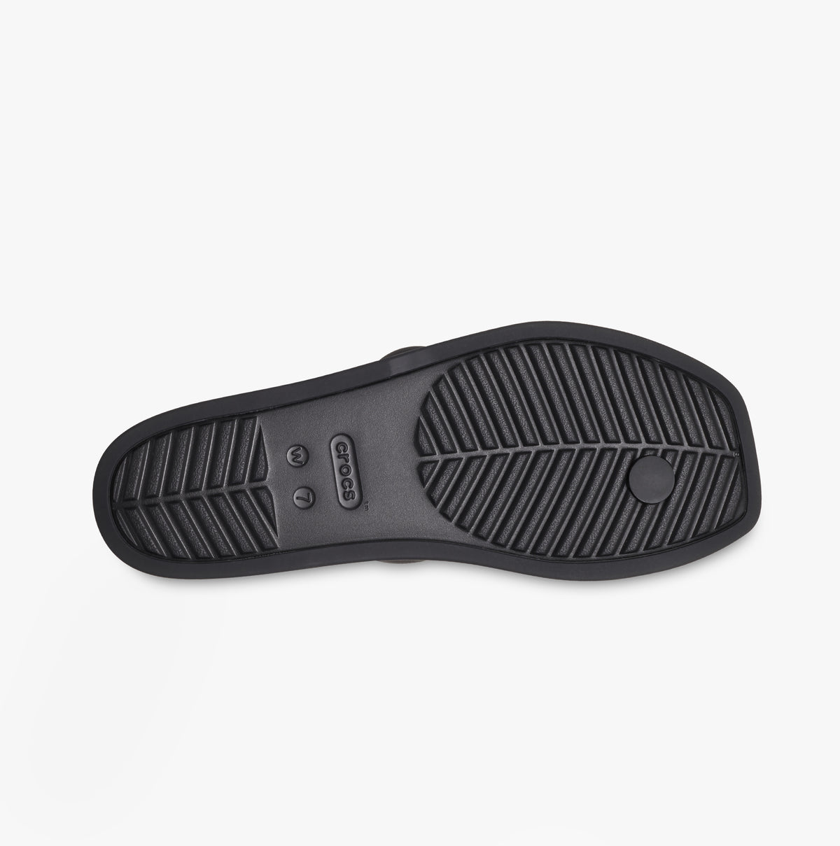 Crocs MIAMI TOE LOOP Womens Sandals Black