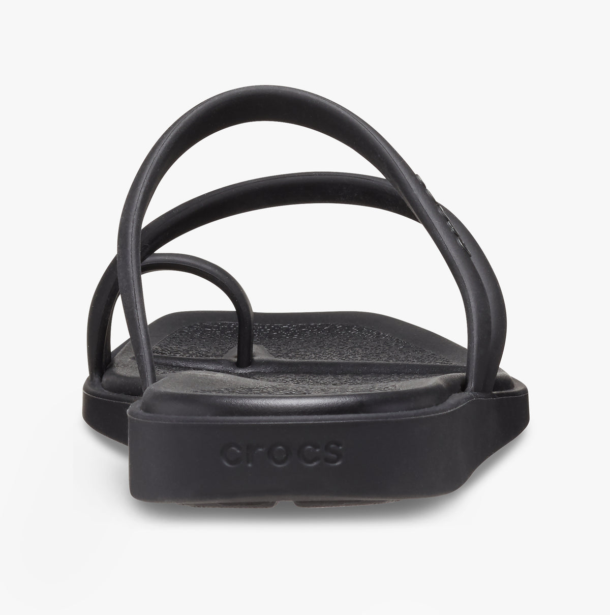 Crocs MIAMI TOE LOOP Womens Sandals Black