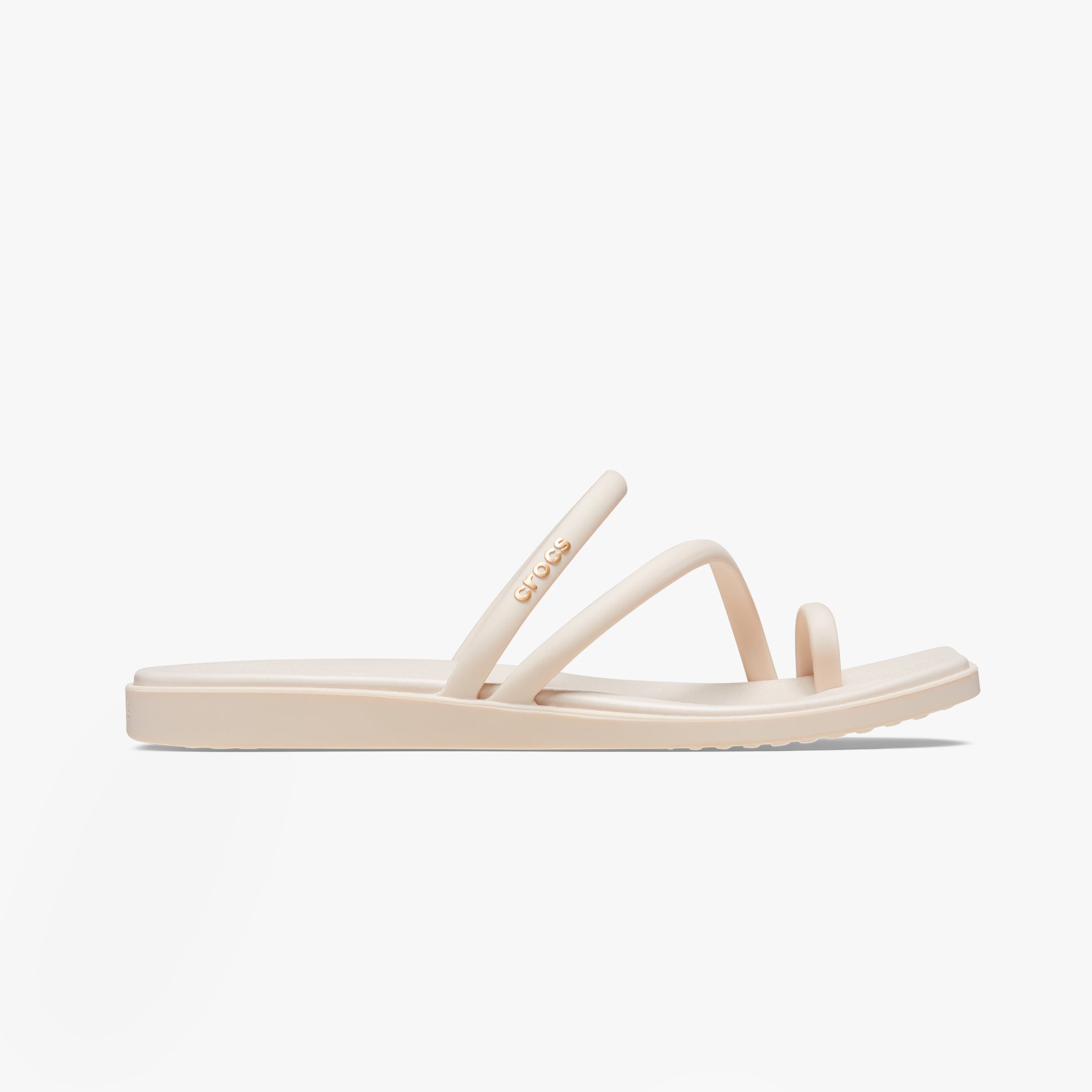 Crocs MIAMI TOE LOOP Womens Sandals Natural