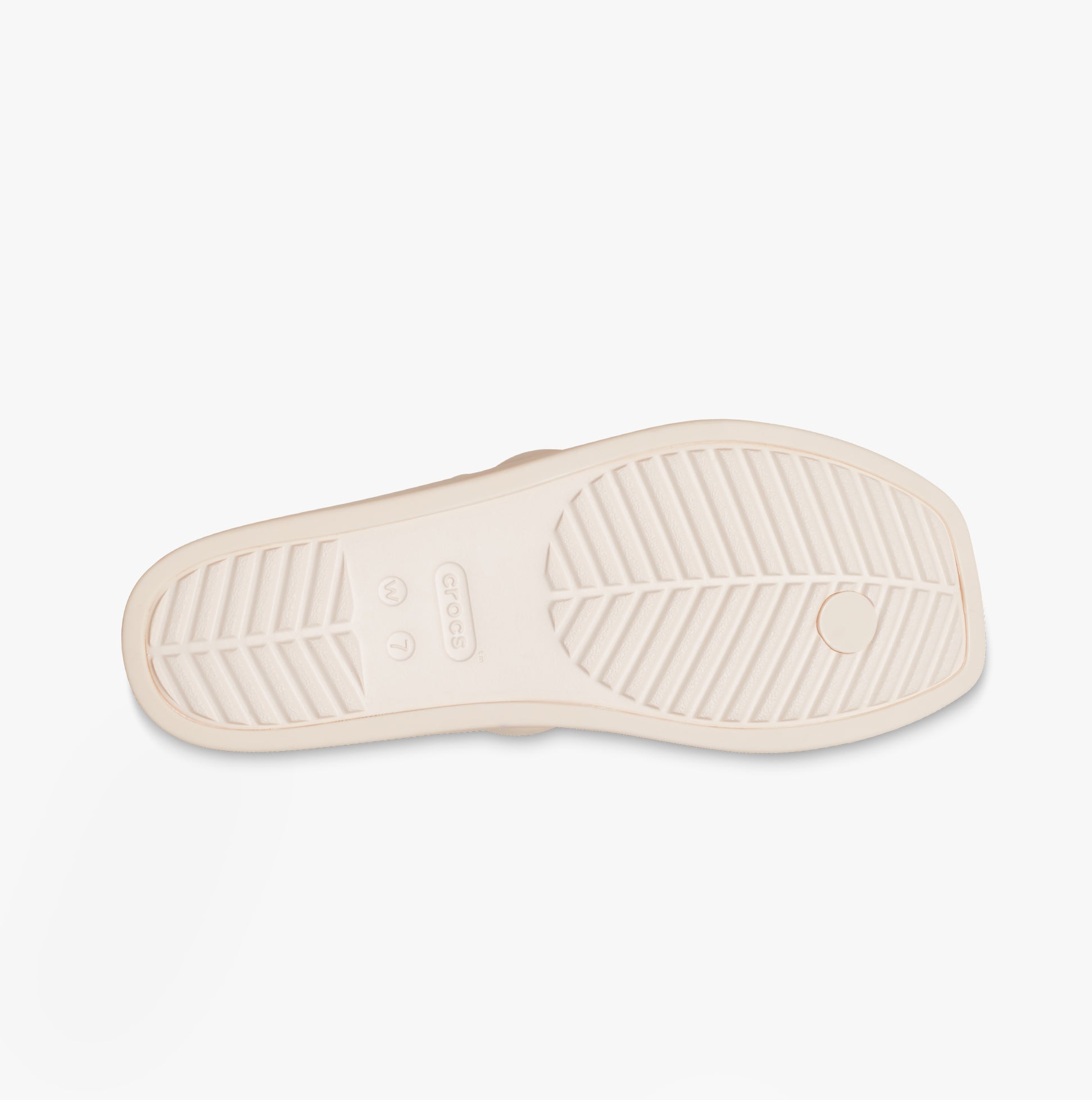 Crocs MIAMI TOE LOOP Womens Sandals Natural