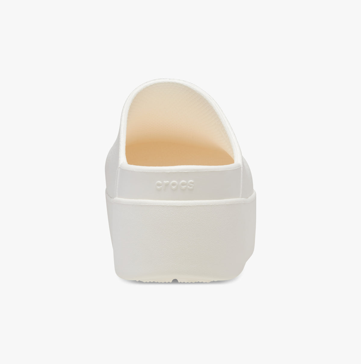 Crocs 209869-0WV DYLAN PLATFORM Womens Clogs Chalk