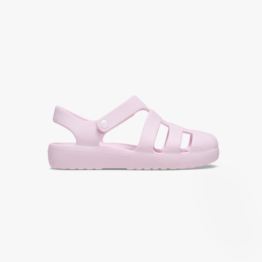 Crocs CLASSIC FISHERMAN Girls Sandals Pink Milk