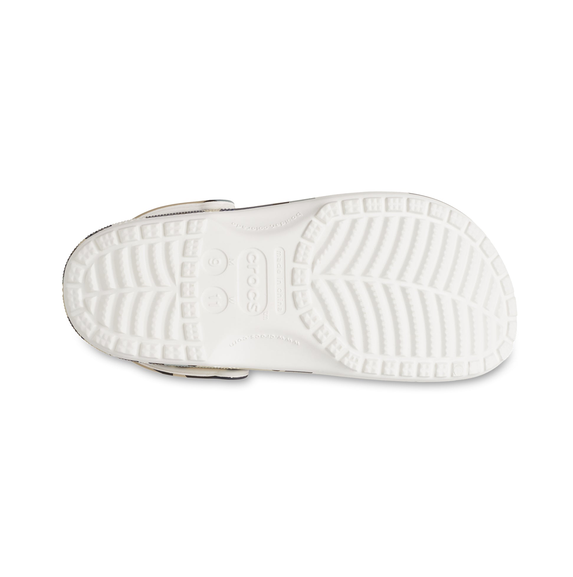 Crocs 211009-94S GEO CAMO Mens Clogs White/Multi