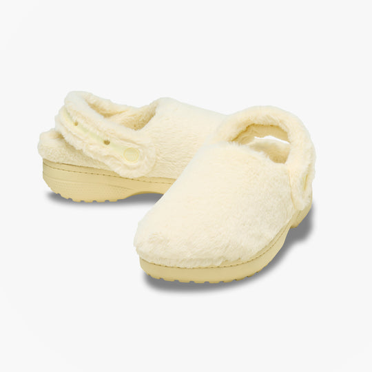 Crocs CLASSIC UNFURGETTABLE Unisex Adults Clogs Vanilla