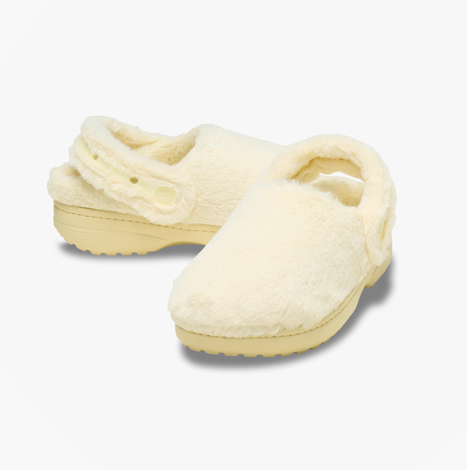 Crocs CLASSIC UNFURGETTABLE Unisex Adults Clogs Vanilla