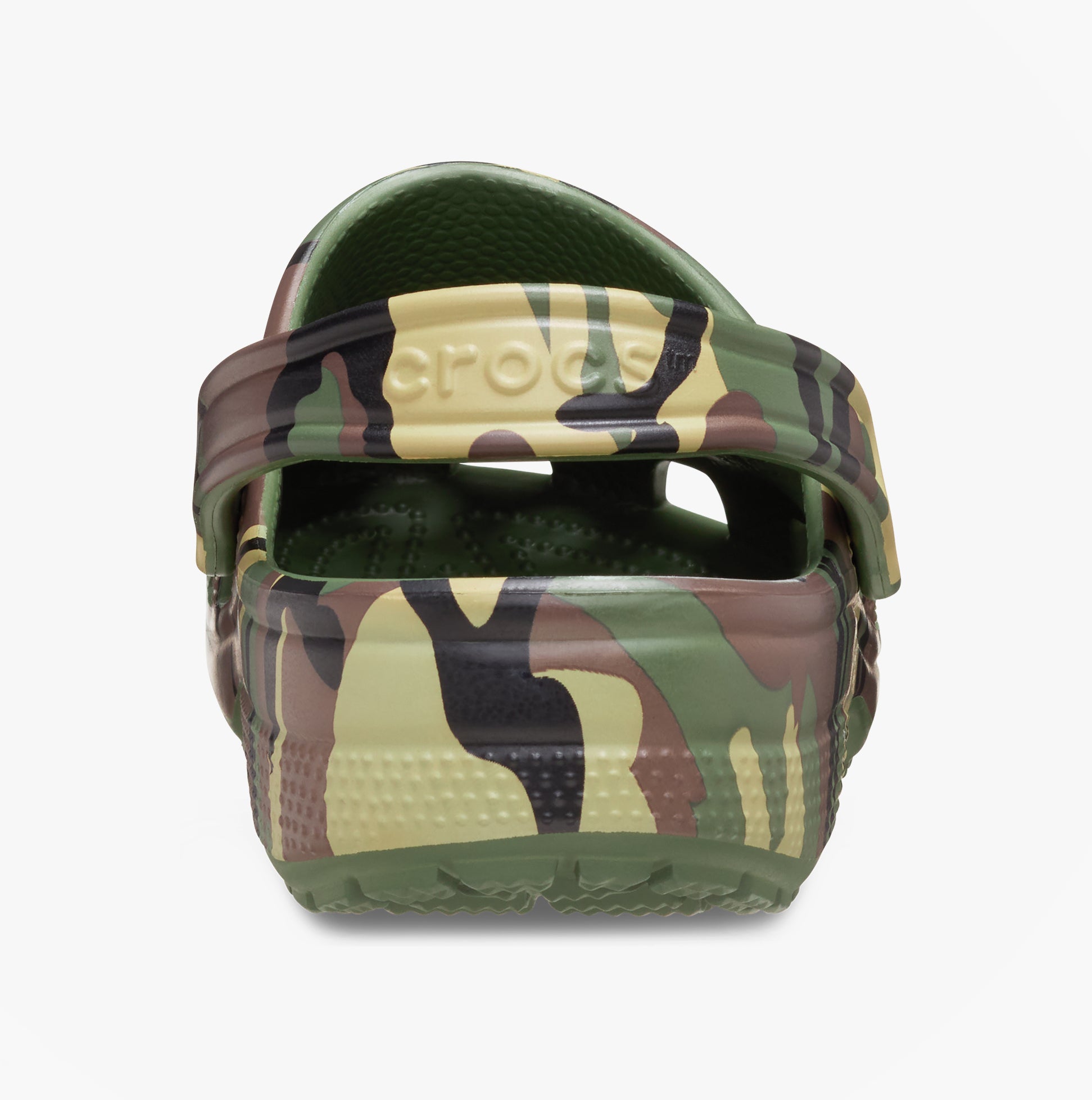 Crocs CLASSIC CAMOUFLAGE Unisex Adults Clogs Sandals Army Green/Multi