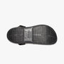 Crocs At Work BISTRO PRO LITERIDE Unisex Slip-Resistant Work Clogs Black bottom view showing slip-resistant sole.