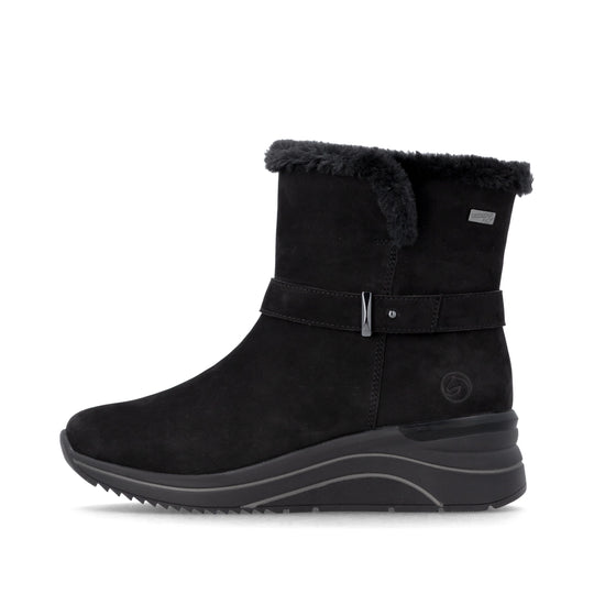 Remonte D0T82 Womens Ankle Boots Black