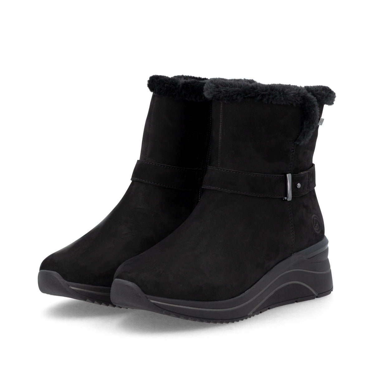 Remonte D0T82 Womens Ankle Boots Black