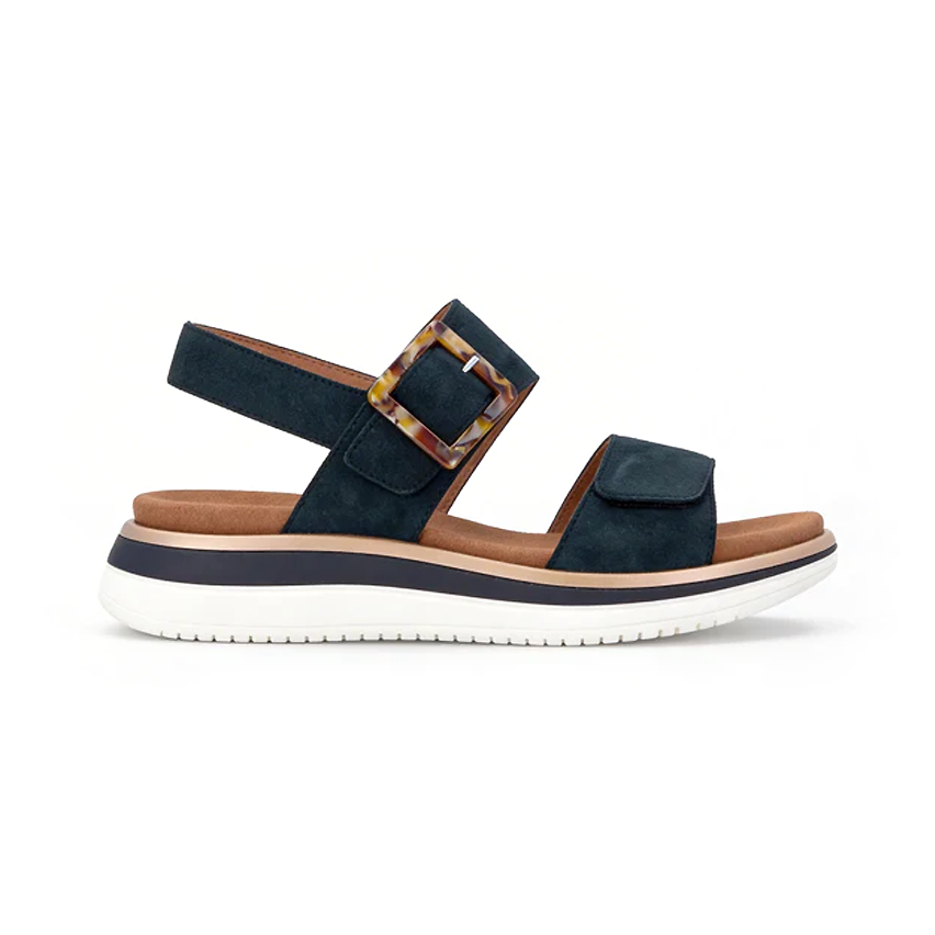 Remonte D1J62 Womens Ankle Strap Sandals Blue