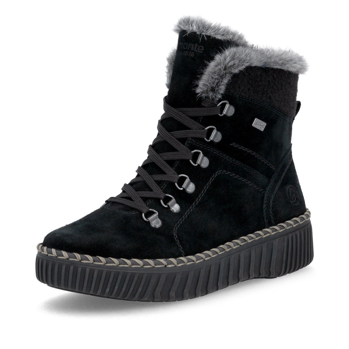 Remonte D4A70 Womens Ankle Boots Black