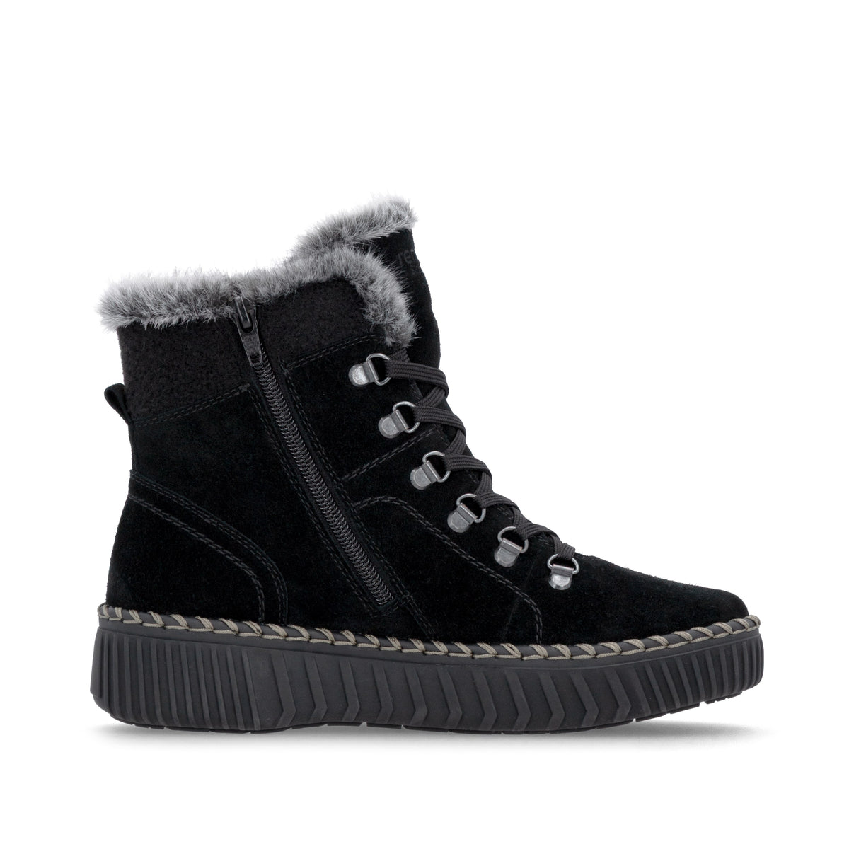 Remonte D4A70 Womens Ankle Boots Black