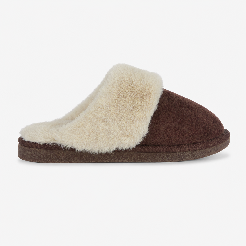 Jo & Joe CRATHIE Womens Mule Slippers Dark Brown