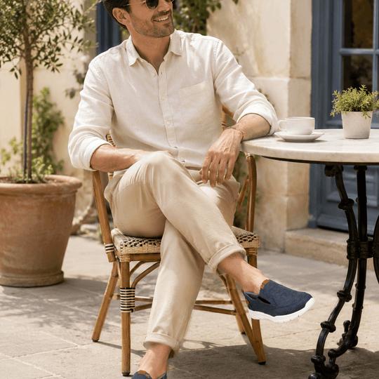 DEK MICHAEL Mens Casual Shoes Blue