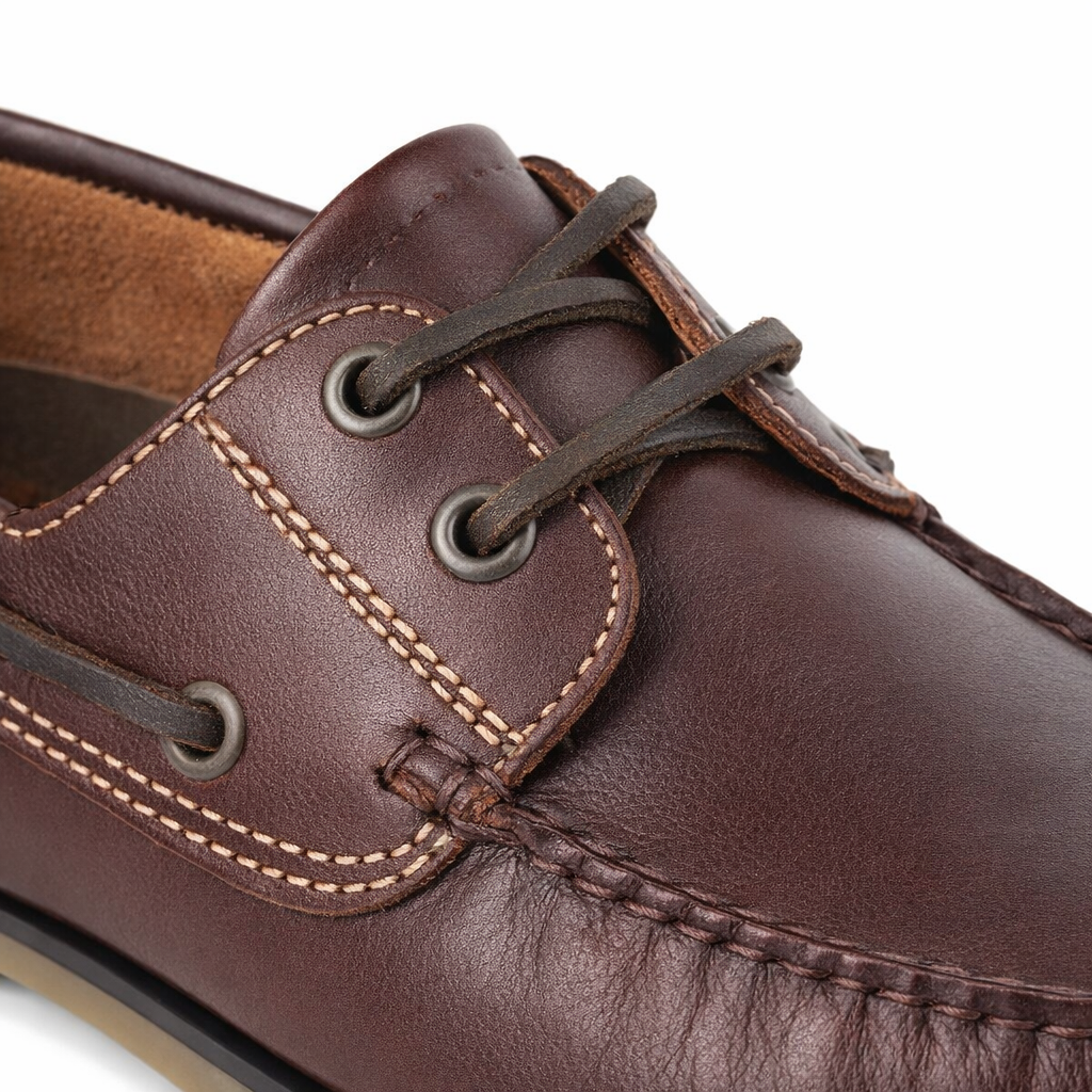 DEK CHARLES Mens Boat & Deck Shoes Brown