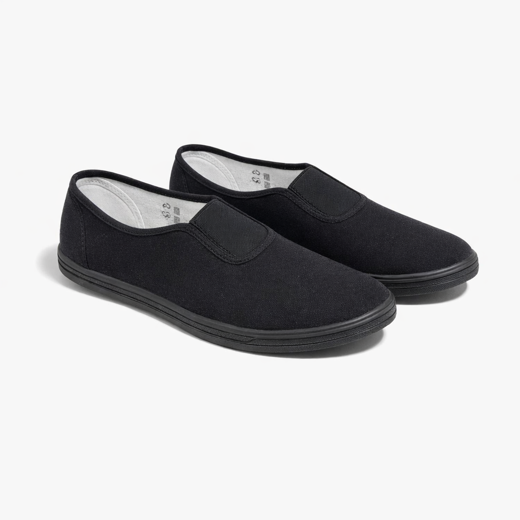 DEK MORGAN Unisex Kids Canvas Shoes Black