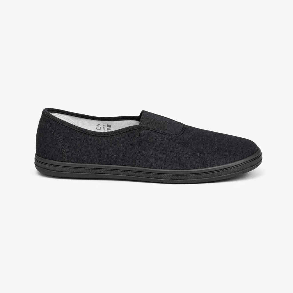 DEK ROWAN Mens Canvas Shoes Black