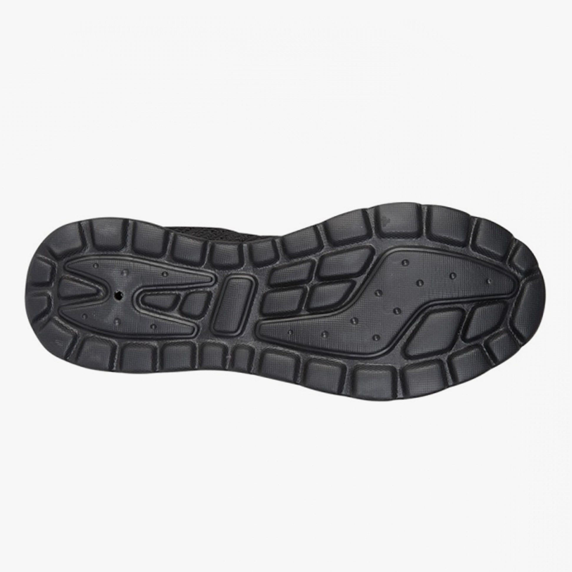 DEK HYDE PARK Lace Jogger All Black Textile Mesh Mens Trainers