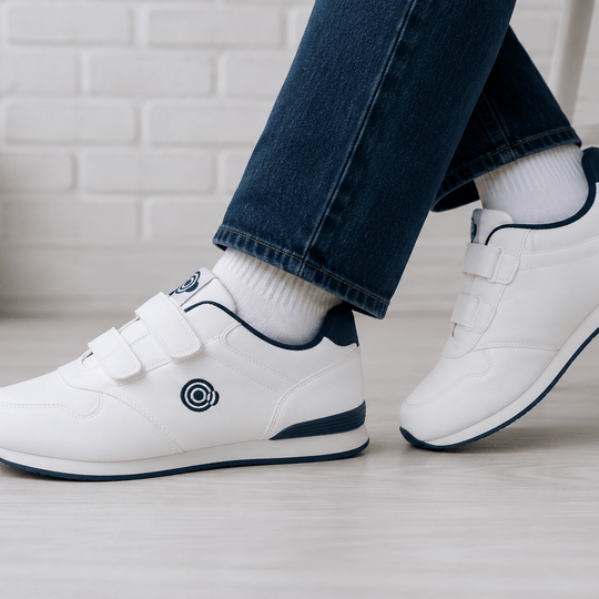 DEK AXIS Mens Shoes White/Navy