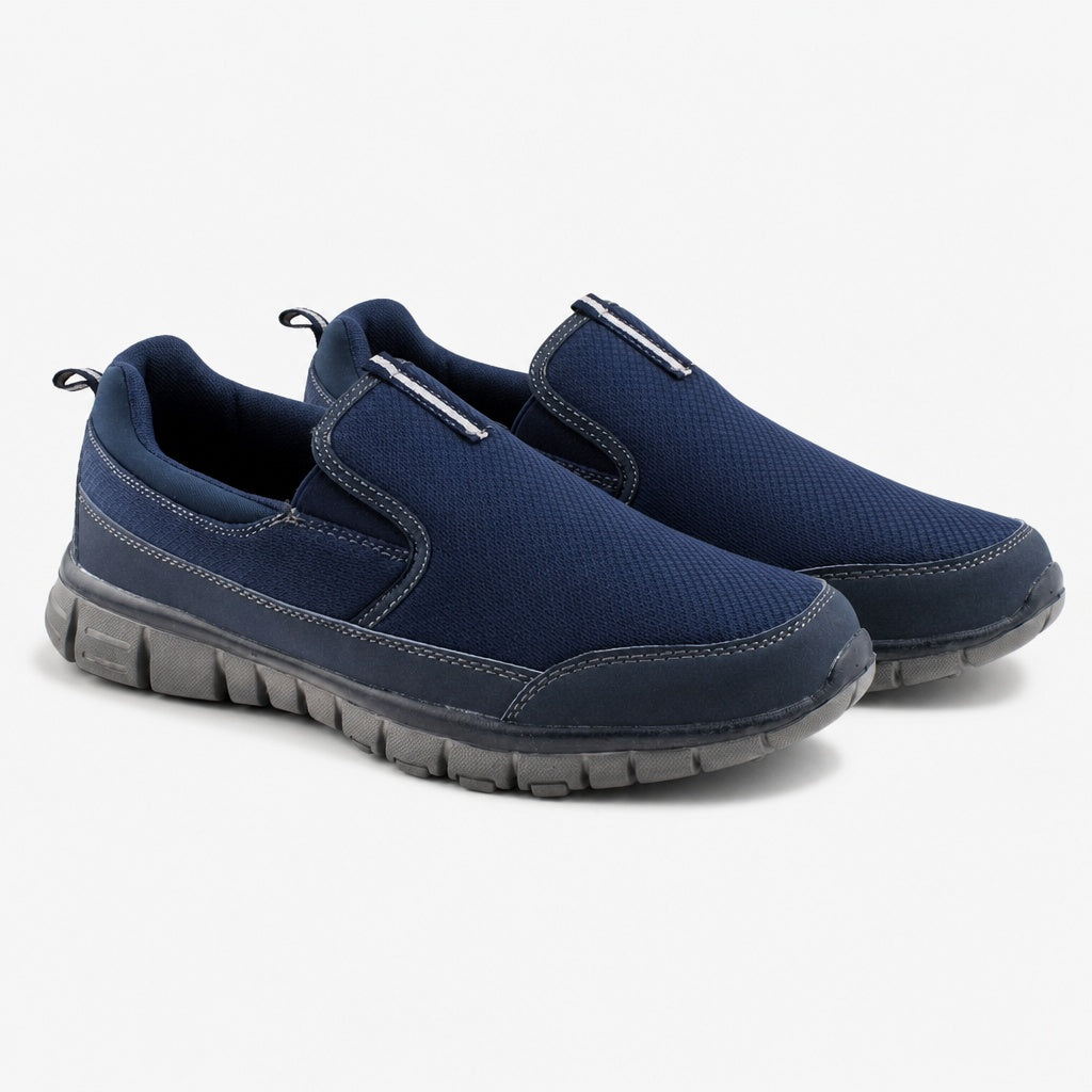 DEK NEPTUNE Mens Superlight Slip On Trainers Navy