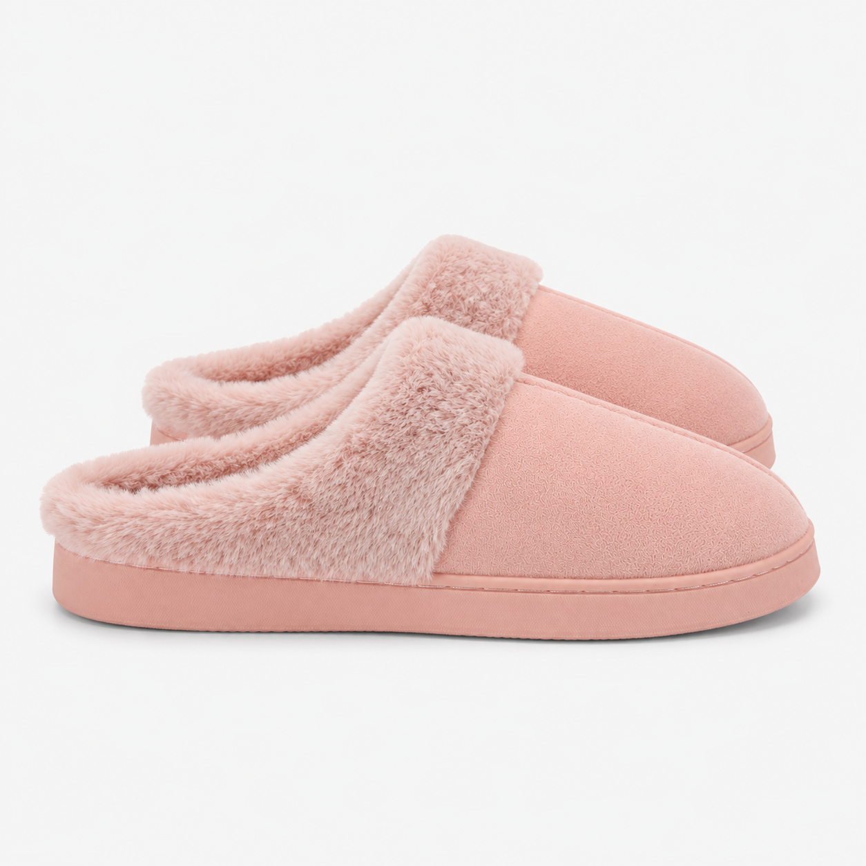 Jo & Joe ZOE Womens Mule Slippers Dusky Pink