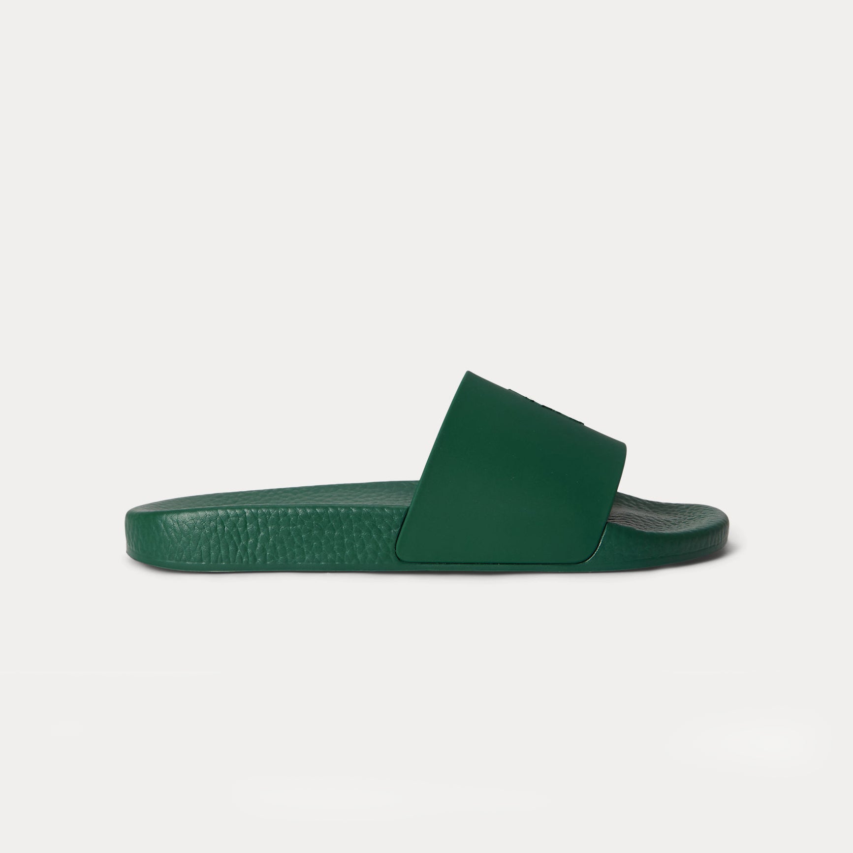 Polo Ralph Lauren POLO SLIDE Mens Sliders Forest/Deckwash White