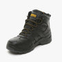 Dewalt MURRAY Mens Boots Black side view featuring lace-up closure and rubber sole.