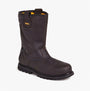 Dewalt RIGGER Unisex Boots Brown side view showing leather upper and rubber sole details.
