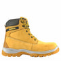 Dewalt TITANIUM Mens Boots Honey side view showcasing lace-up design and rubber sole.