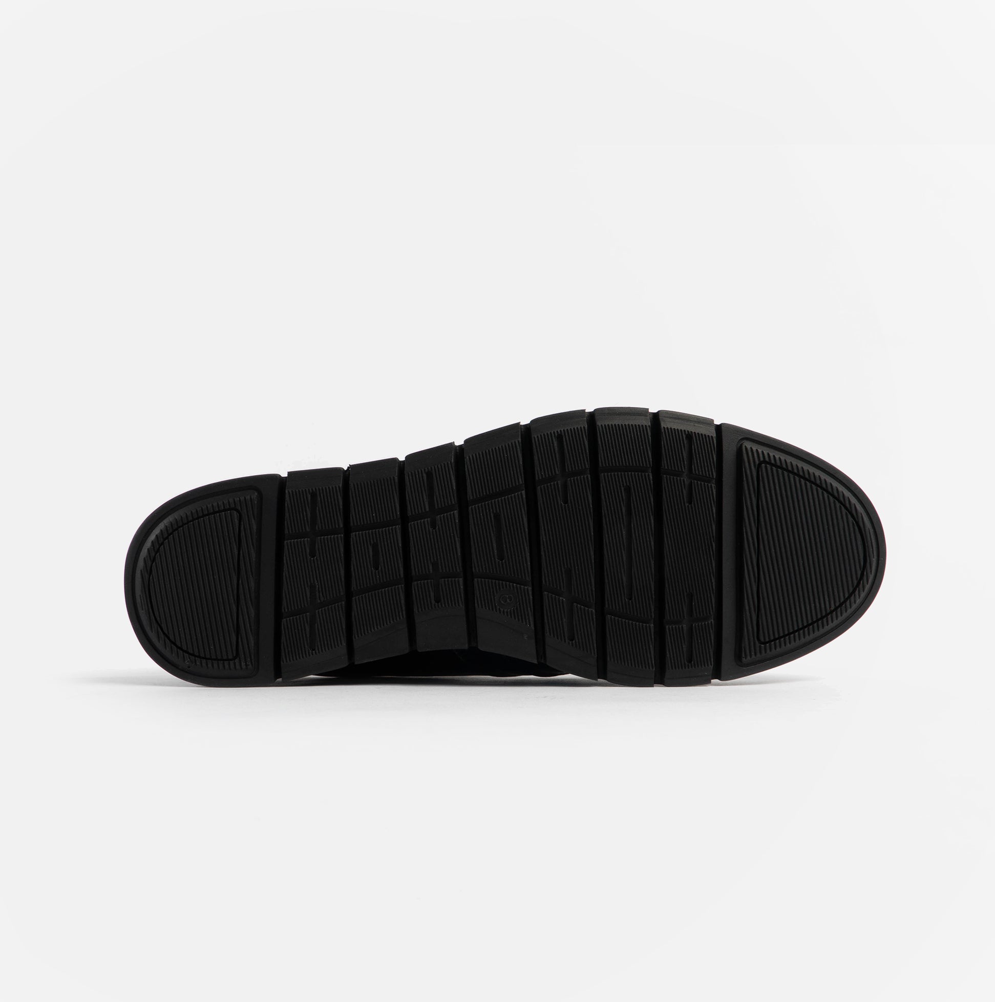 Dr Keller ADONIS Mens Leather Slip on Shoes Black