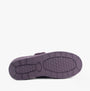Dr Keller AVON Womens Slippers Purple bottom view showing synthetic sole with textured grip.