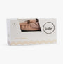 Dr Keller VANESSA Womens Slippers Pink in gift box, showcasing luxurious material and design.