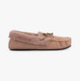 Dr Keller VANESSA Womens Slippers Pink side view featuring faux fur lining and lightweight design.