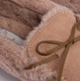 Dr Keller VANESSA Womens Slippers Pink detail view showcasing soft faux fur lining and slip-on design.