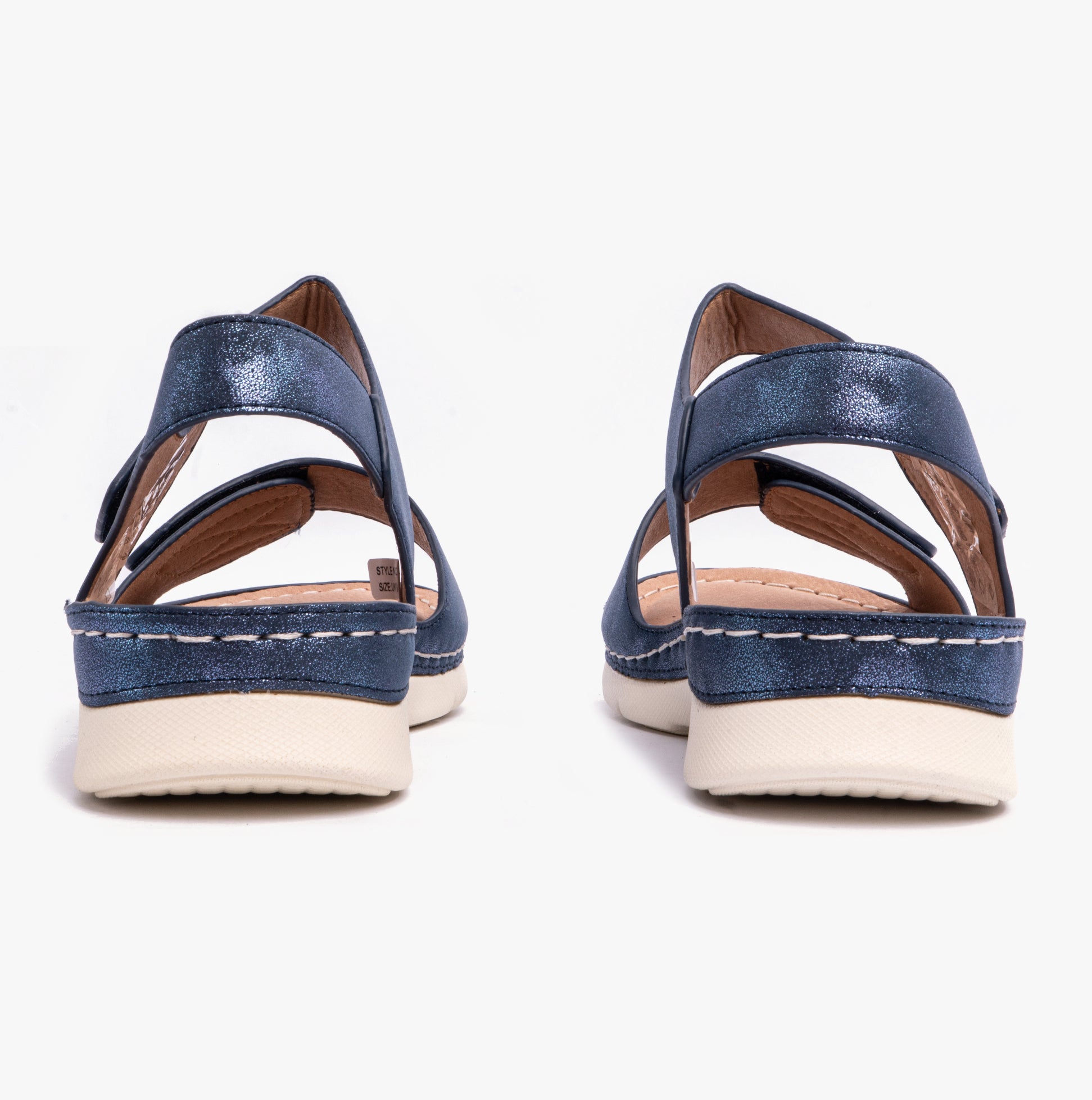 Dr Keller MARIE Womens Sandals Blue Metalic