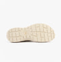 Dr Keller GINA Womens Sandals Beige sole view, showcasing the textured synthetic material for comfort and stability.