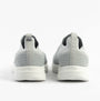 Dr Keller ANIKA Womens Shoes Grey back view showcasing breathable synthetic upper and low-top design.