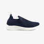 Dr Keller ANIKA Womens Shoes Navy side view showing casual style and slip-on design with low top and breathable upper.