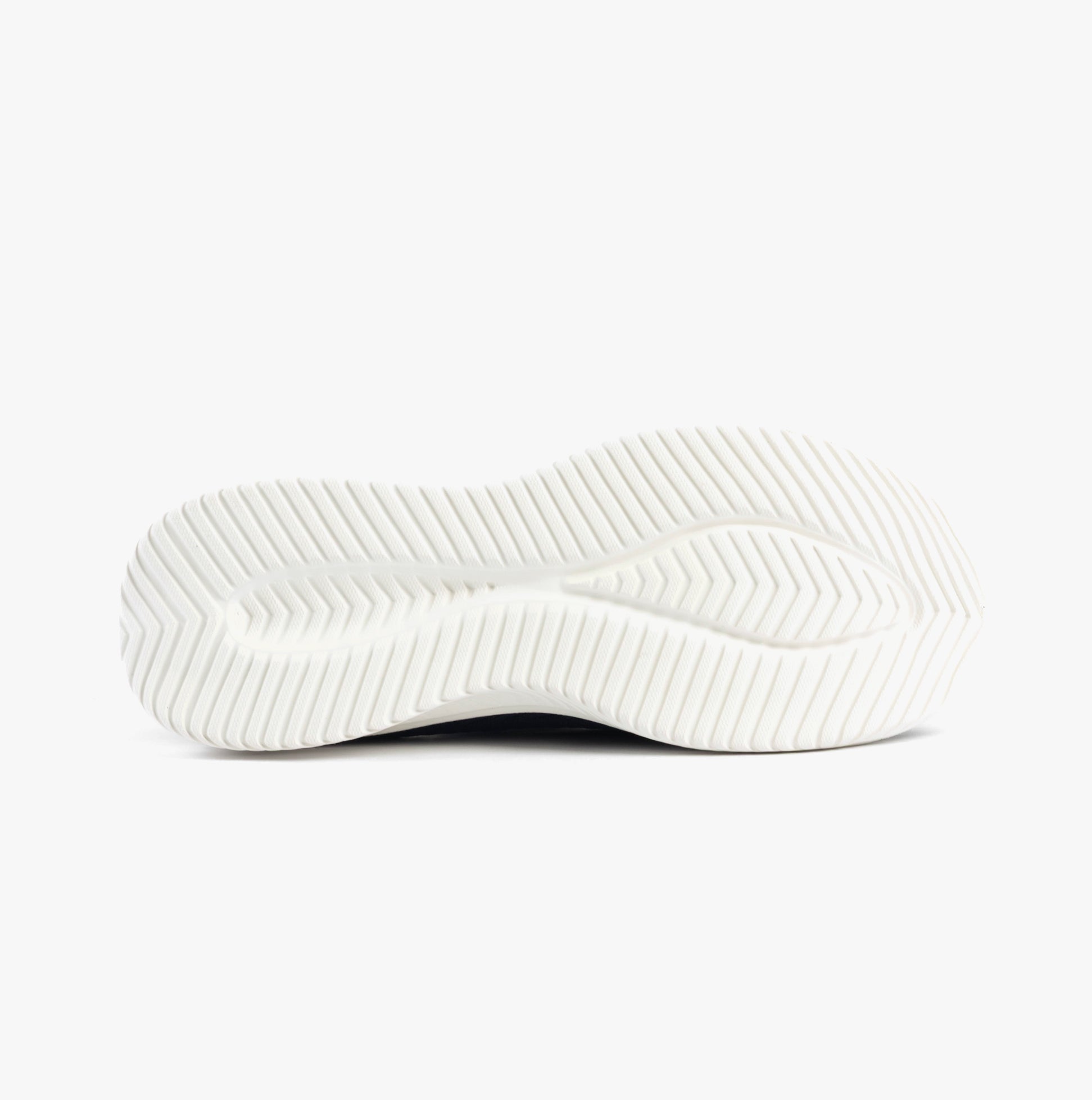 Dr Keller ANIKA Womens Shoes Navy bottom view of sole with textured design, showing casual trainer style.