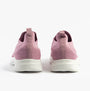 Dr Keller ANIKA Womens Shoes Pink back view showcasing the casual trainer design and low top style.