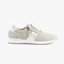 Dr Keller MARTINA Womens Trainers Grey side view showing lace-up closure and lightweight design.