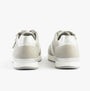 Dr Keller MARTINA Womens Trainers Grey rear view, showcasing stylish design and lightweight construction.