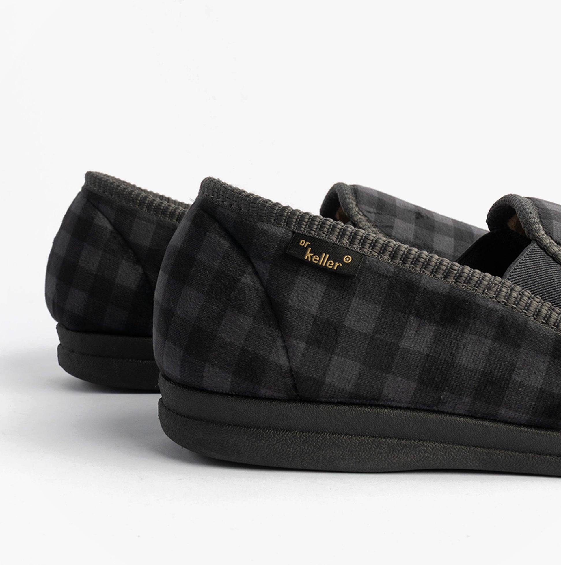 Dr Keller DARREN GUSS Mens Slippers Grey
