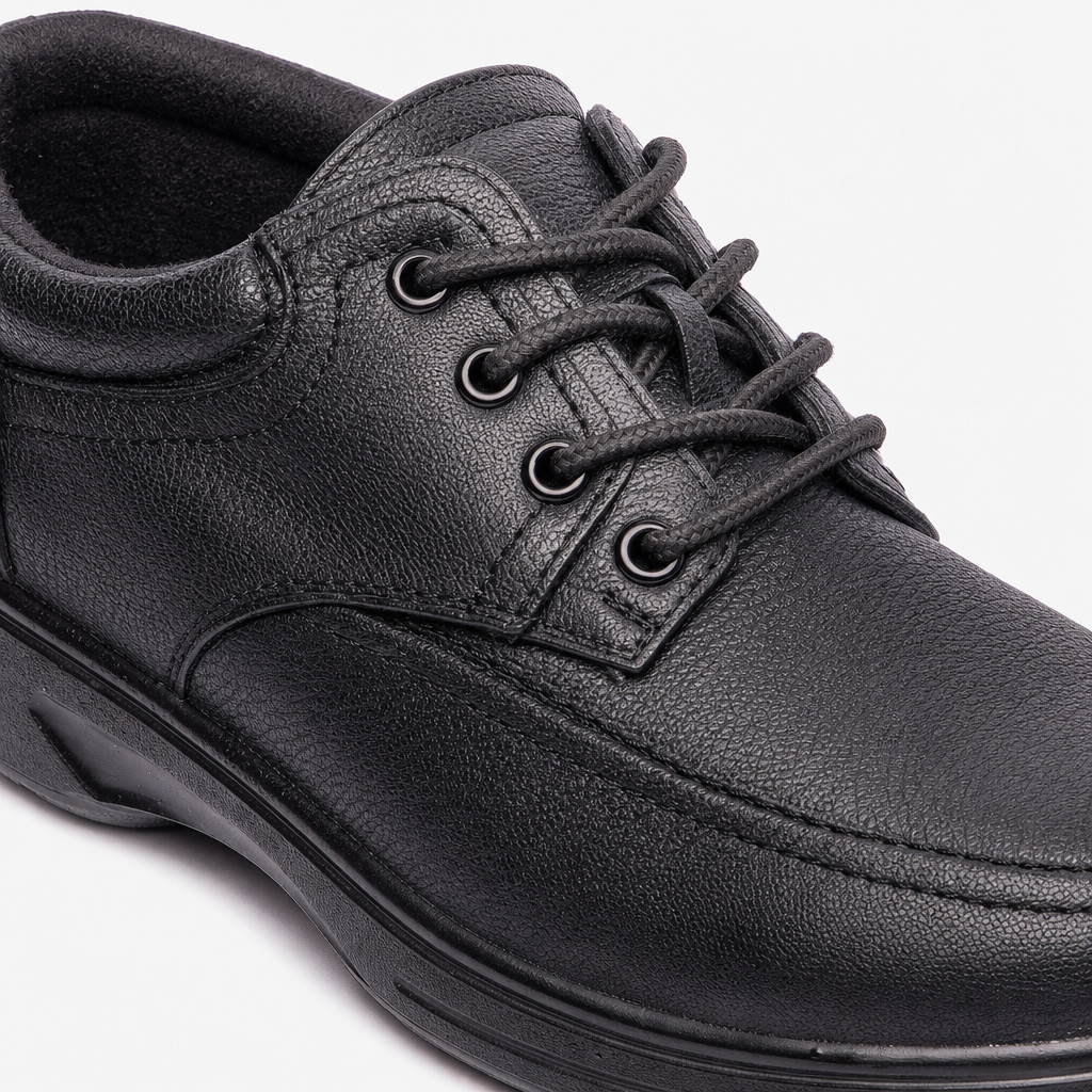Dr Keller BARRY Mens Lace-Up Shoes Black