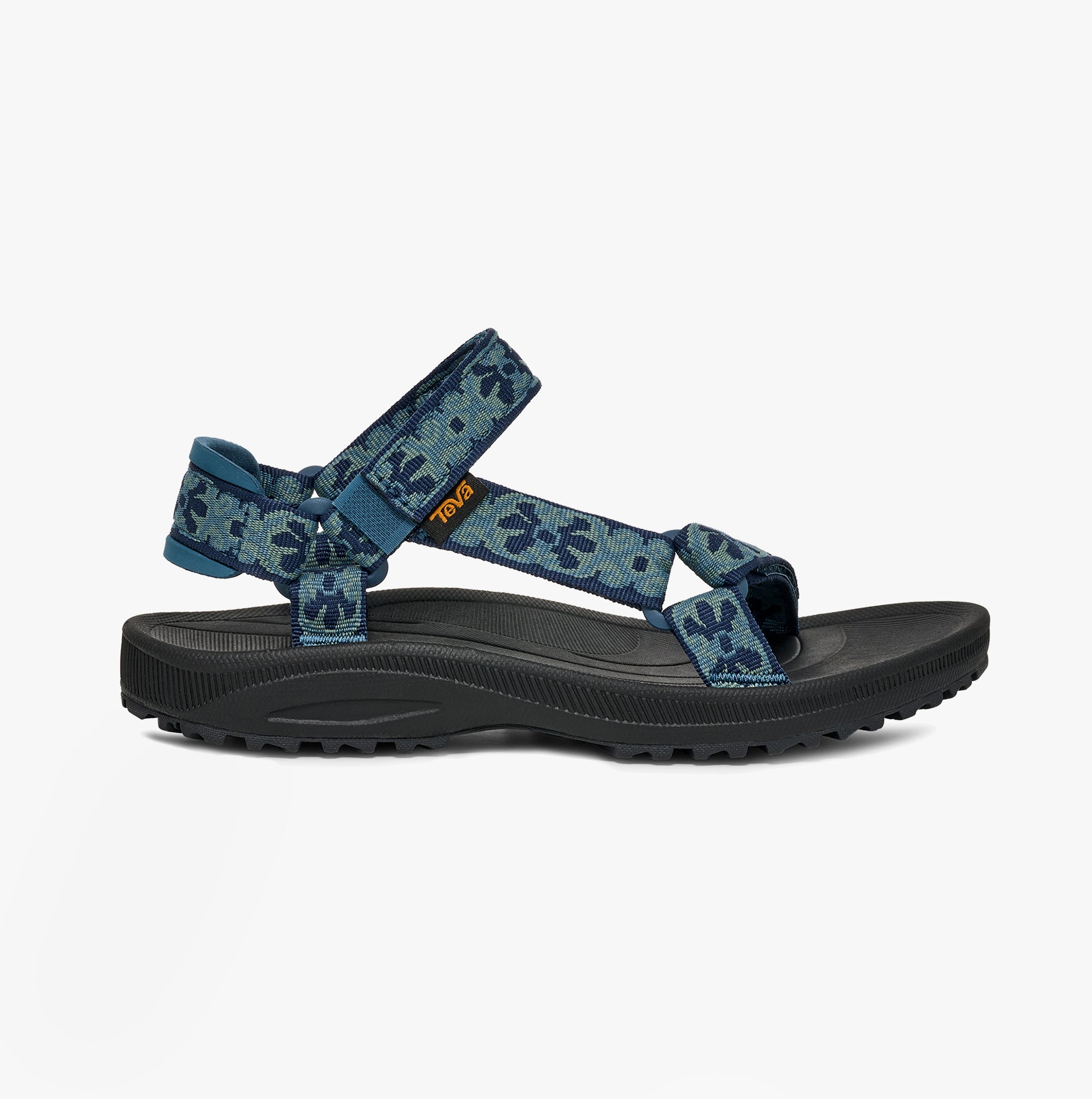Teva WINSTED Womens Ankle Strap Sandals Archive Floral Crown Blue/ Dress Blues
