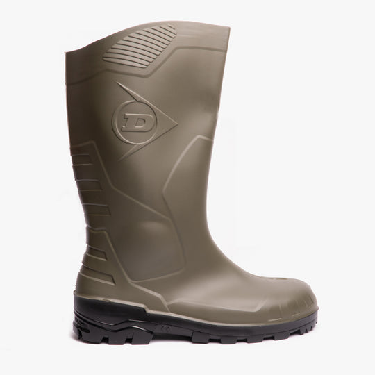 Dunlop DEVON Unisex Safety Wellington Boots Green